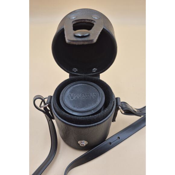 Vintage Vivitar 28mm Wide Angle Lens w/Case Shoulder Strap - Picture 1 of 13